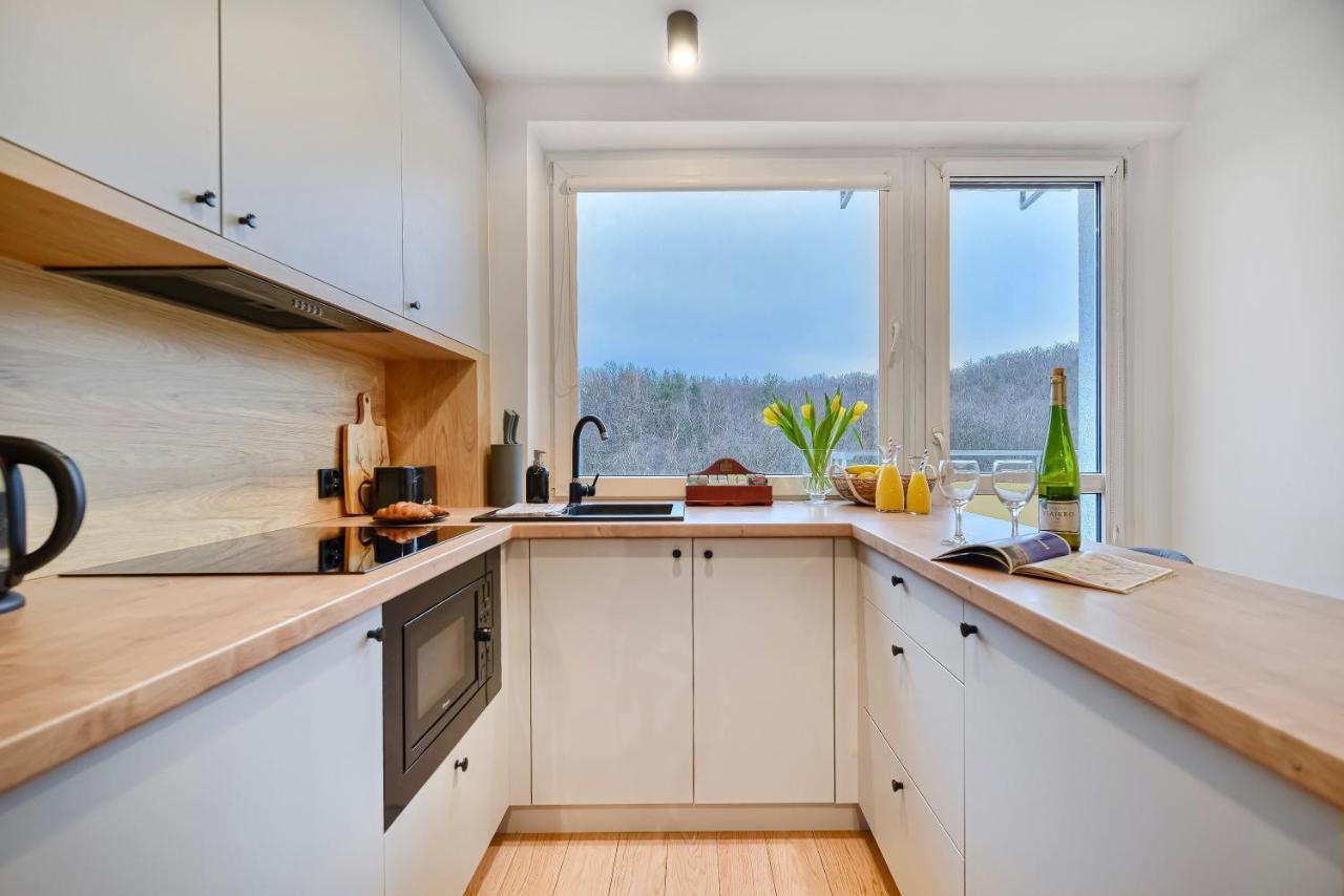 Apartament 4 Pory Roku Przy Plazy Z Widokiem Na Morze Gdynia Esterno foto