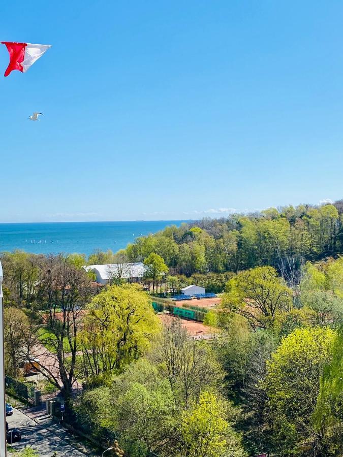 Apartament 4 Pory Roku Przy Plazy Z Widokiem Na Morze Gdynia Esterno foto